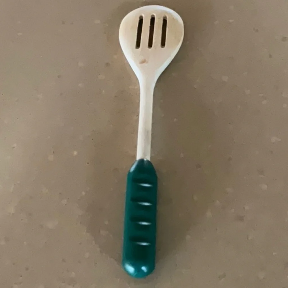 Good Cook Wood Slotted Spoon